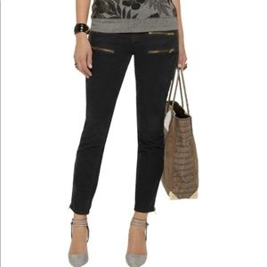 Current/Elliott multi zip stiletto pant Size 26